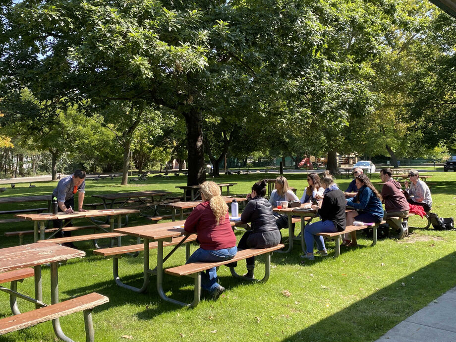 <p>NEH funding supported the community meetings that established core values for The Atlas of Drowned Towns. Image courtesy of The Atlas of Drowned Towns.</p>